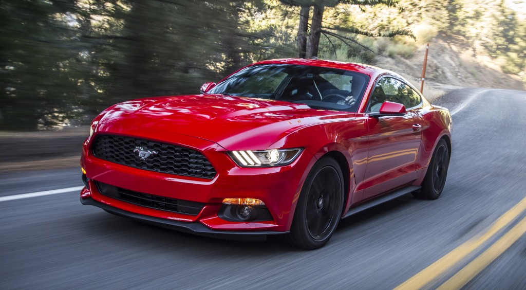 2015 Mustang Media Drive in L.A.