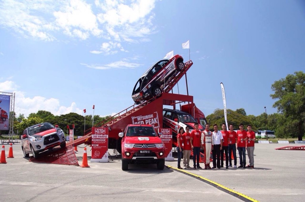 The Mitsubishi Red Peak Challenge in Kota Kinabalu, Sabah