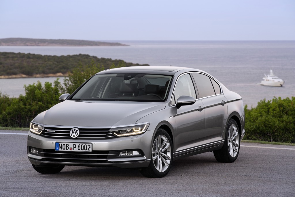 Volkswagen Passat B8_Front