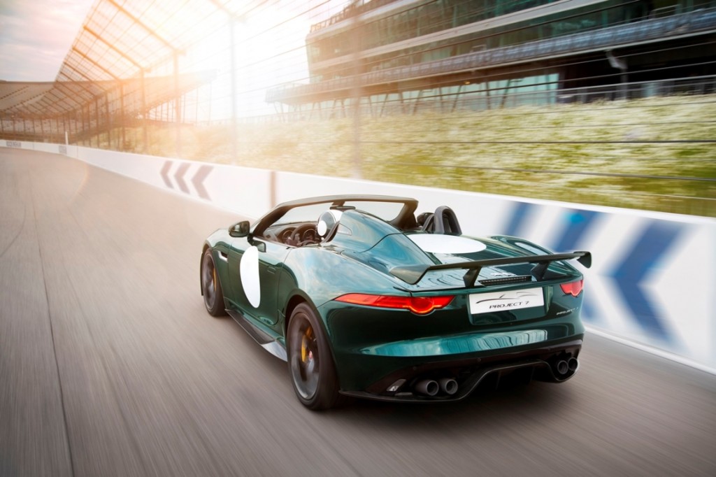 Jaguar F-Type Project 7_Rear_Track